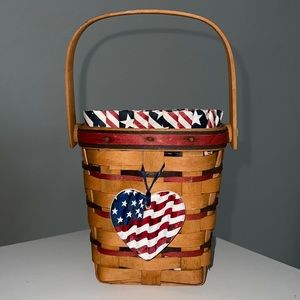 Longaberger All American Carry Along Basket